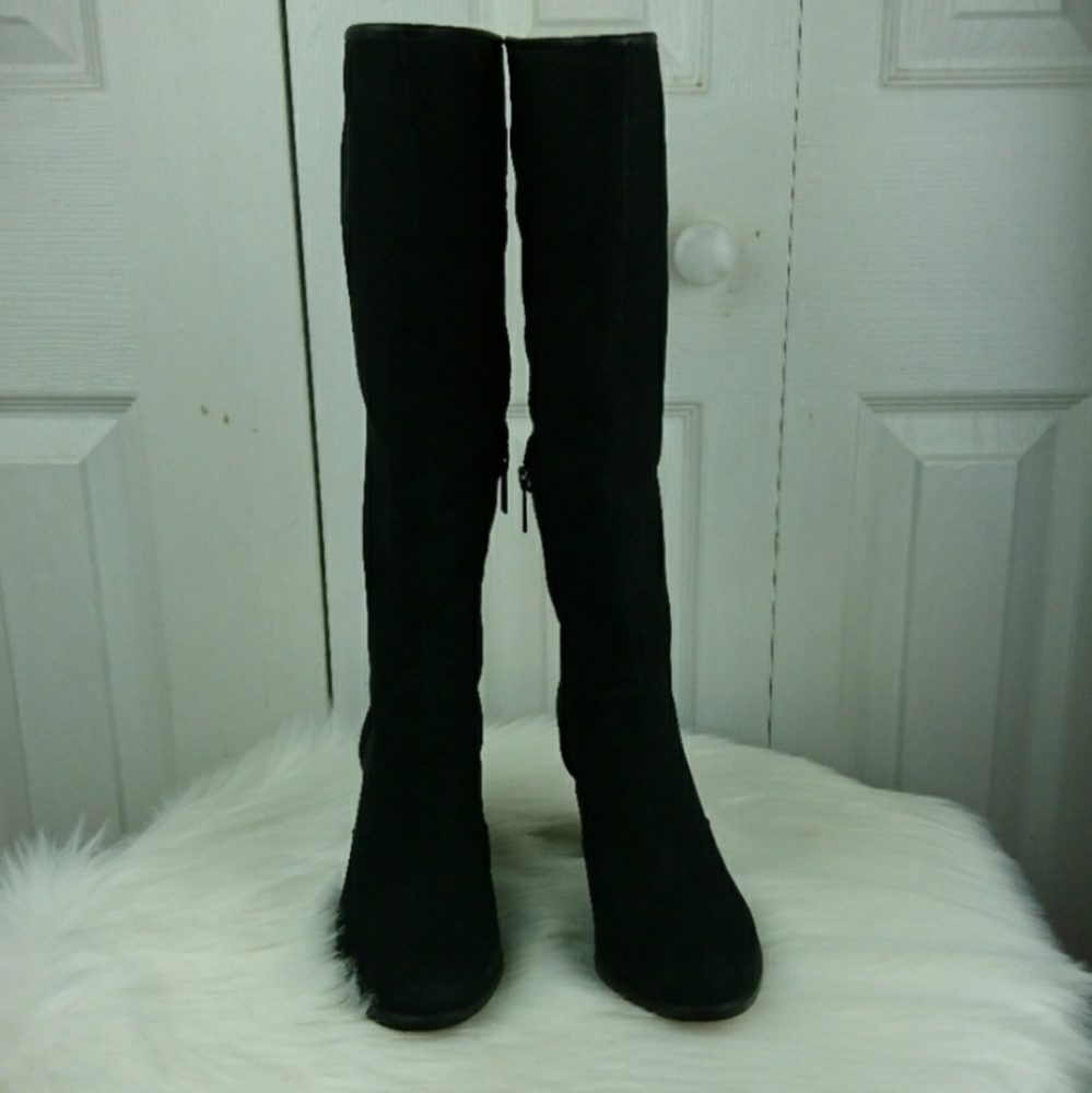 Vince Camuto Famina Knee High Boots Black Size 4.5